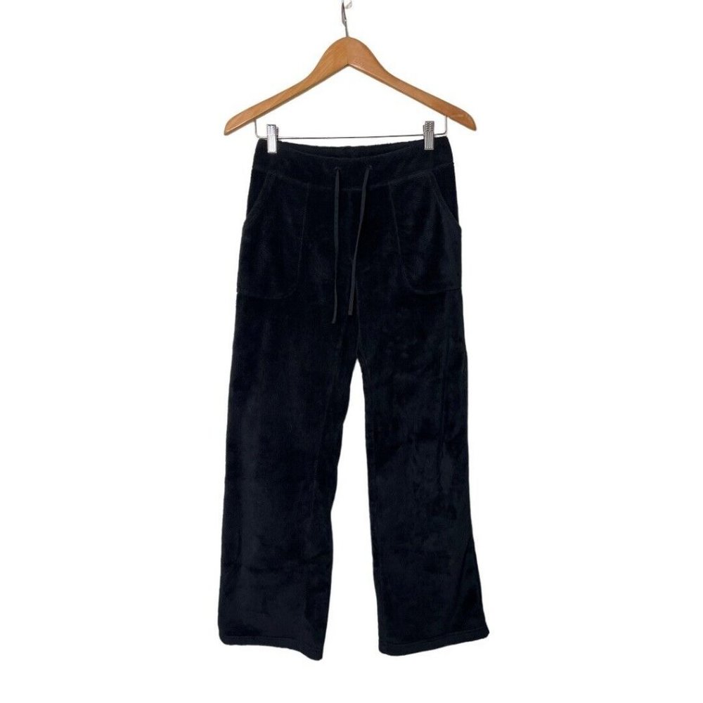 Patagonia Women's Black Plush Synchilla Pants XS   0215